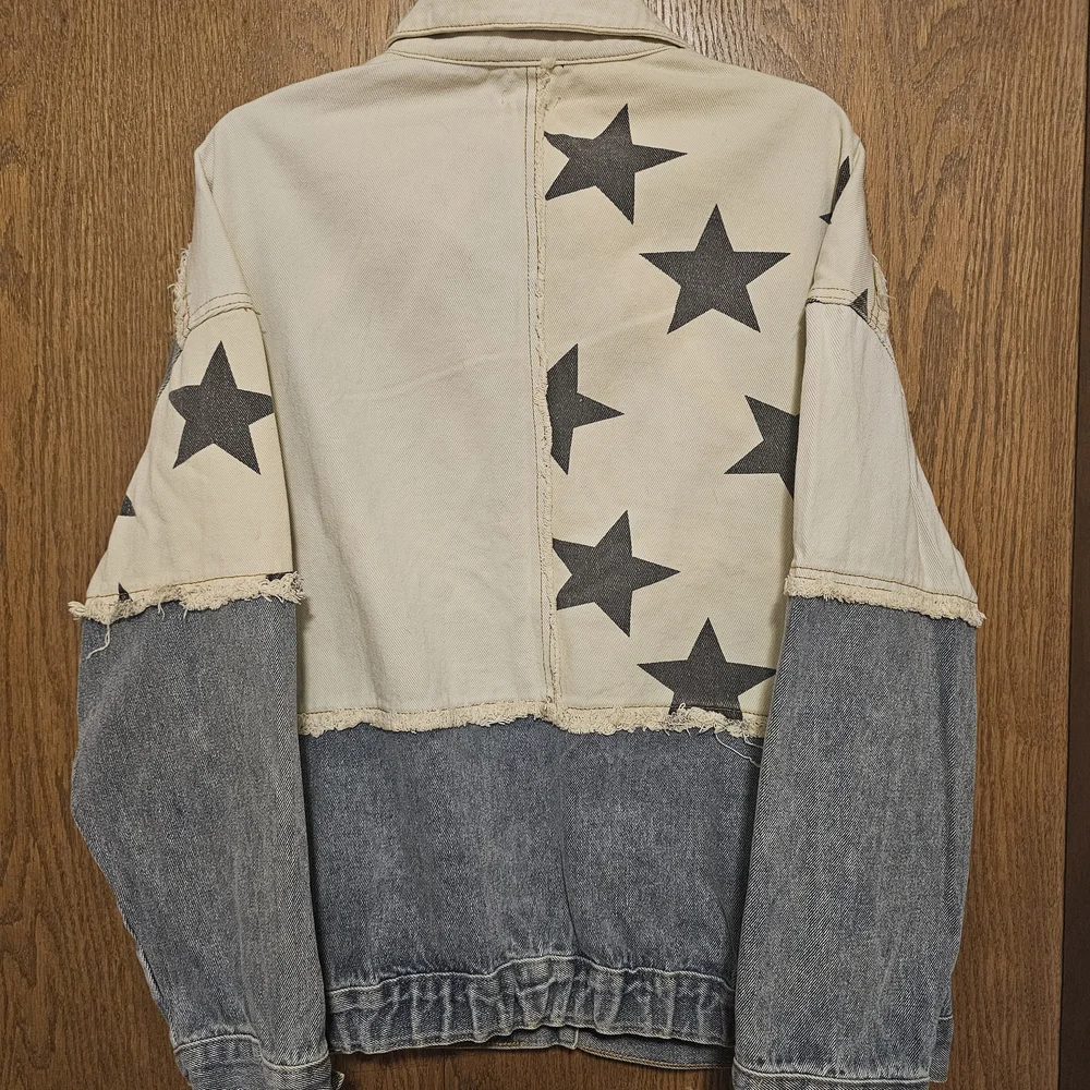 Denim Patchwork Jacket - Picture 5 of 8